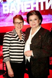 Helen Sharman and Valentina Tereshkova