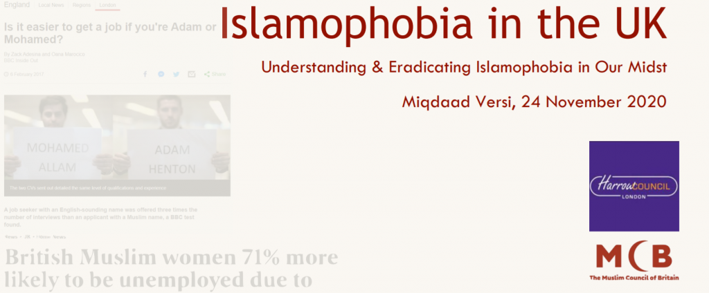 Islamophobia